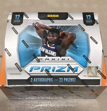 2019-20 Panini Prizm Hobby Box from sealed case (ship from Taiwan via Fedex)