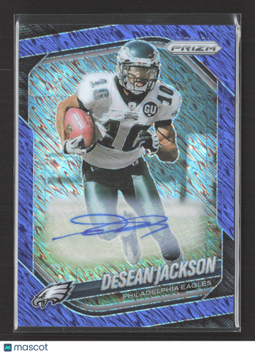 2025 Panini Prizm Football DeSean Jackson #294 Blue Scope