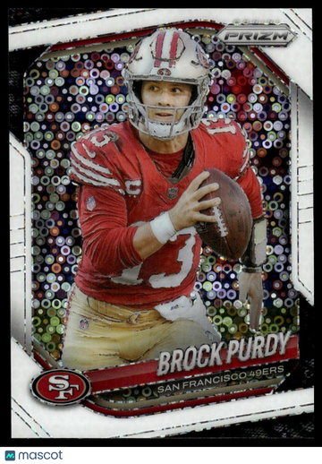 2025 Panini Prizm Brock Purdy #255 White Disco