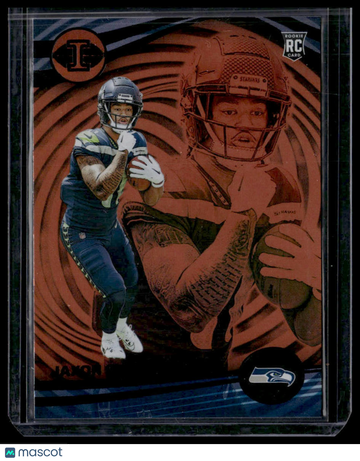2023 Panini Illusions Jaxon Smith-Njigba #91 Orange Trophy Collection