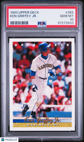 1993 Upper Deck Ken Griffey JR. #355 PSA 10