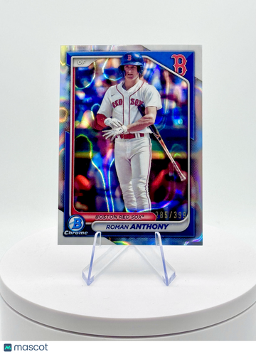 Roman Anthony - 2024 Bowman Chrome #BCP-22 Lava Refractor /399