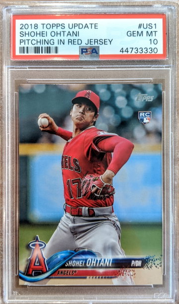 2018 Topps Update US1 Shohei Ohtani RC Rookie