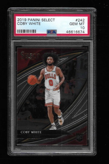2019 SELECT COBY WHITE #242 COURTSIDE