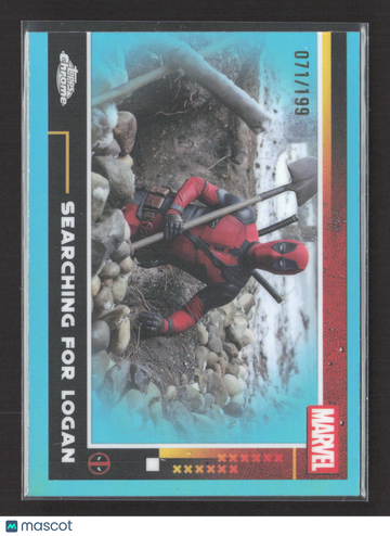 2025 Topps Chrome Marvel Studios Deadpool & Wolverine 071/199 #48