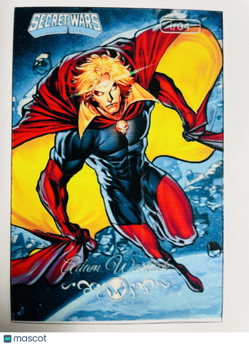 2026 Marvel Doctor Doom CollectoOns Case Hit #17 Acetate Adam Warlock Trading Card