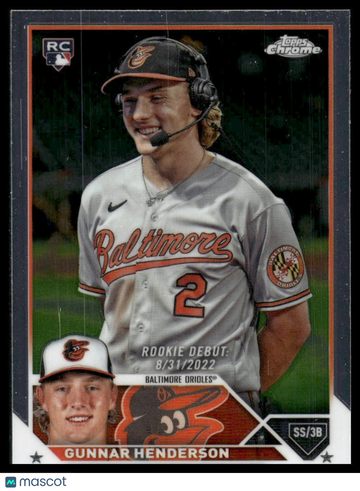2023 Topps Chrome Update Gunnar Henderson #USC208