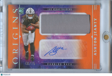 2025 Panini Origins Ashton Jeanty Rookie Panini Authentic