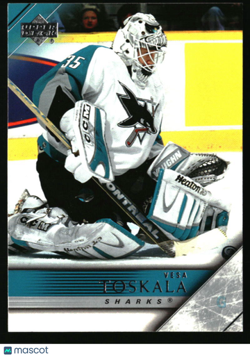 2005-06 Upper Deck Vesa Toskala #405 San Jose Sharks