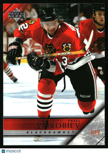 2005-06 Upper Deck Pavel Vorobiev #287 Chicago Blackhawks