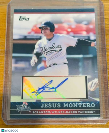 2010 Topps Pro Debut - Prospect Autographs Jesus Montero #PDA-JM2