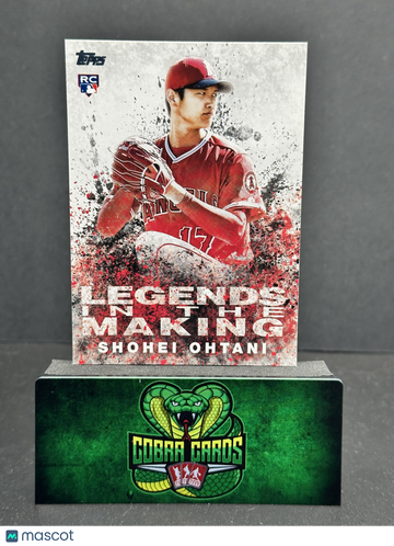 2018 Topps Legends In The Making Shohei Ohtani #LITM-2 RC