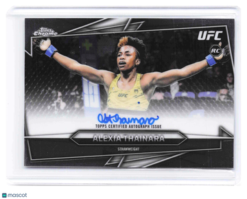2026 Topps Chrome UFC Alexia Thainara #BAV-AE RC