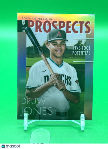 2023 Bowman Chrome Druw Jones #MP-3 Chrome Insert