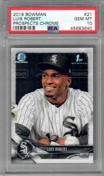 2018 Bowman Prospects Chrome 21 Luis Robert