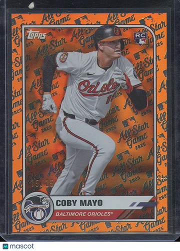 2025 Topps Coby Mayo Rookie Topps