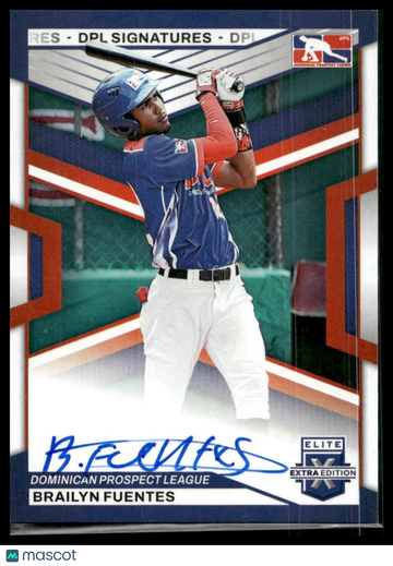 2023 Panini Elite Extra Edition Brailytn Fuentes #DPS-BF DPL Signatures AU