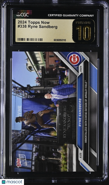 2024 Topps Now Ryne Sandberg #338 CGC 10