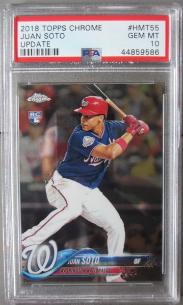 Juan Soto Chrome Update PSA10