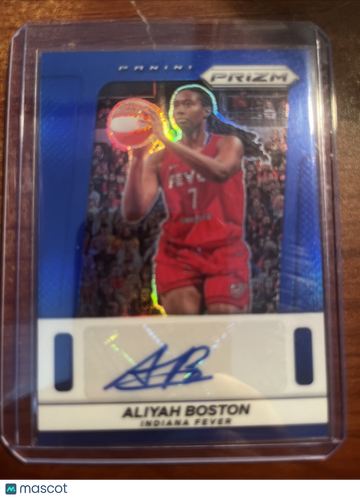 2025 Panini Aliyah Boston Aliyah Throwback Panini Authentic