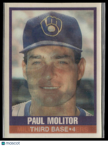 1989 Sportflics Paul Molitor #209