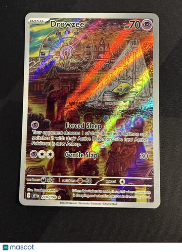 2023 Scarlet & Violet Drowzee Holo Secret Rare #210/198