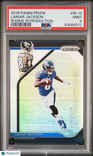 Lamar Jackson 2018 Panini Prizm #RI-12 Rookie Introduction