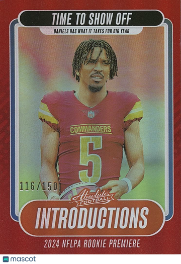 2024 Panini Absolute Jayden Daniels Rookie