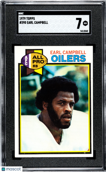 1979 Topps Earl Campbell #390 SGC 7