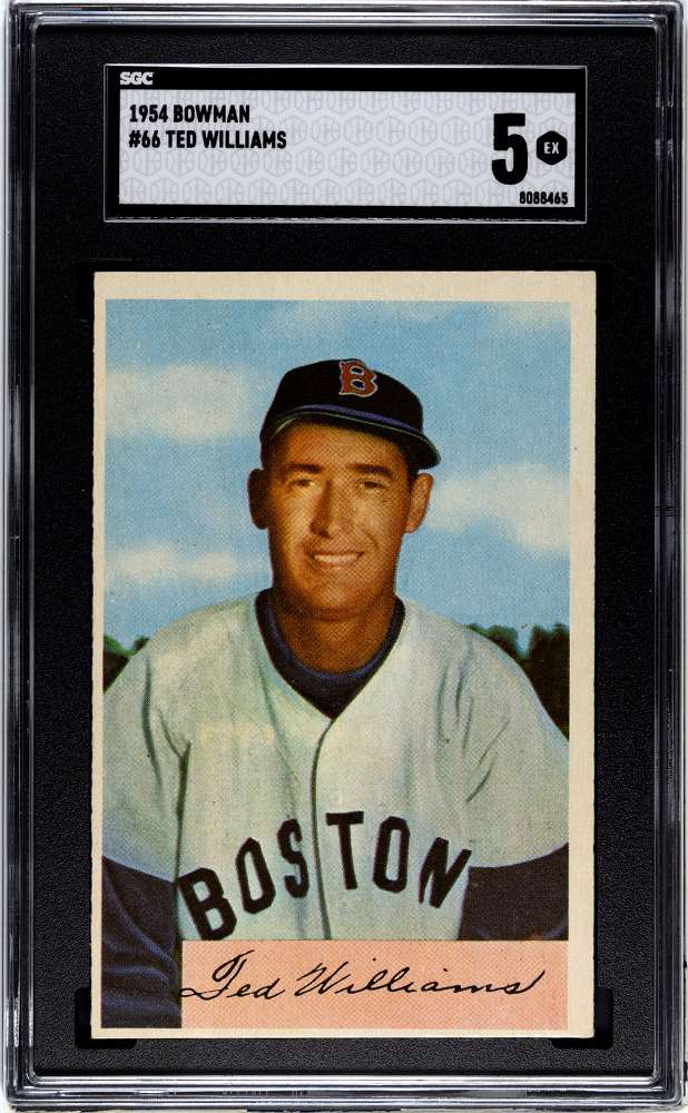 1954 Bowman #66 Ted Williams  SGC 5 8088465