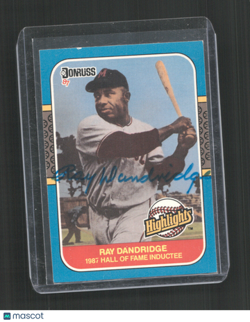 1987 Donruss Highlights Ray Dandridge #18