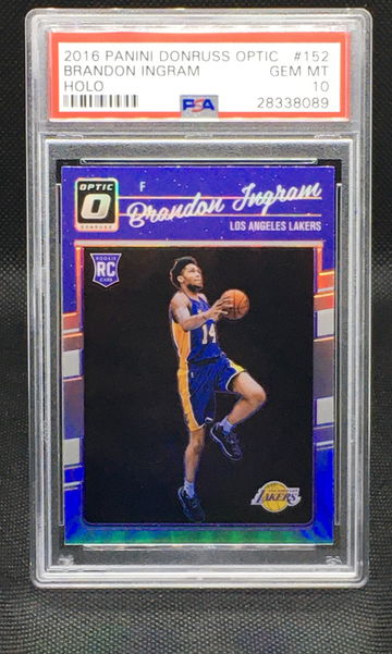 Brandon Ingram Optic Holo Rookie PSA 10