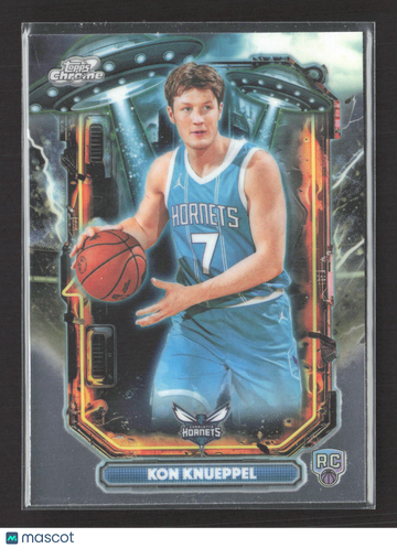 2026 Topps Chrome Basketball Kon Knueppel #ET-14 RC