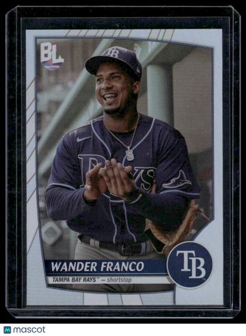 2023 Topps Big League Wander Franco #225 Electric Orange