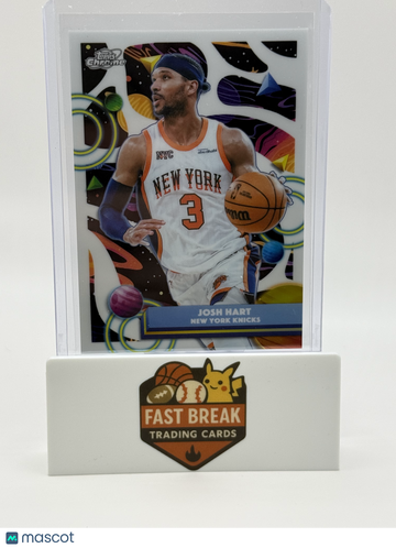 2026 Topps Chrome Cosmic Josh Hart #79 White Hole