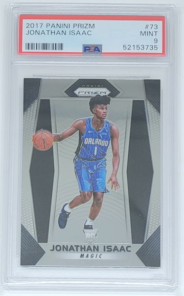 2017 Prizm Jonathan Isaac RC #73 PSA 9 MINT