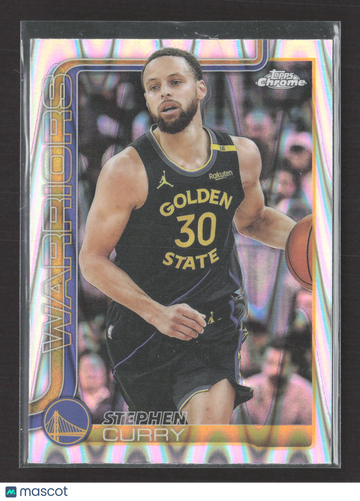 2025 Topps Chrome Stephen Curry #201 Refractor