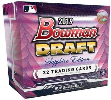2019 Bowman Draft Sapphire Sealed Case ( 10 Sealed Boxes ) ship from Taiwan