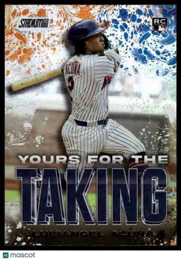2025 Stadium Club Luisangel Acuña #YK-8 Yours for the Taking