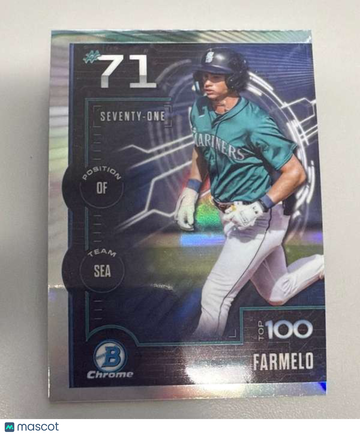 2025 Bowman - Bowman Scouts Top 100 Jonny Farmelo #BTP-71