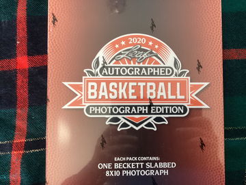 2020 Leaf Autographed Basketball Photograph Edition 