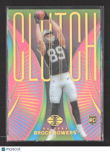 2024 Panini Illusions Clutch Brock Bowers #3 RC