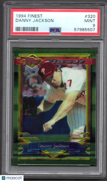 1994 Finest Danny Jackson #320 PSA 9