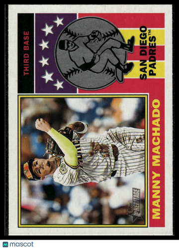 2025 Topps Heritage Manny Machado #76PI-7 1976 Player Icons