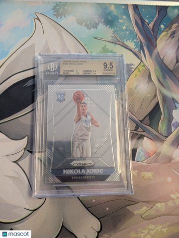 2015 Panini Prizm Nikola Jokic #335 Rookie BGS 9.5