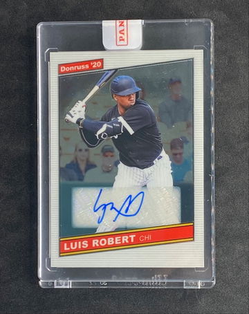 2020 Donruss Optic Luis Robert ‘86 Retro Auto Rookie