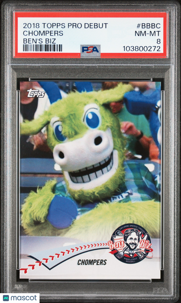 2018 Topps Pro Debut Ben's Biz Chompers #BBBC PSA 8