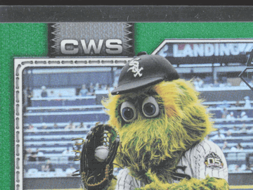 2026 Topps Series One Southpaw #MAS-CWS Green /99 Relic Mascot-Worn Memorabilia