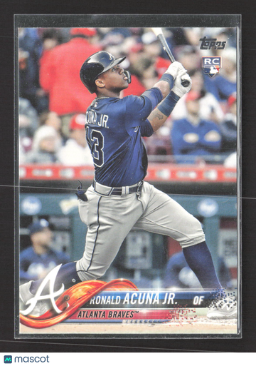 2018 Topps Series 2 Ronald Acuna Jr. #698 RC