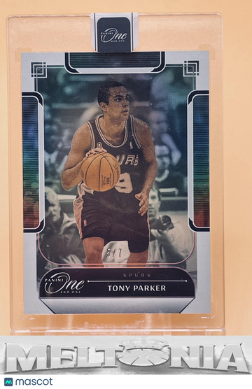 2023-24 Panini One and One Tony Parker #183 FOTL White SN